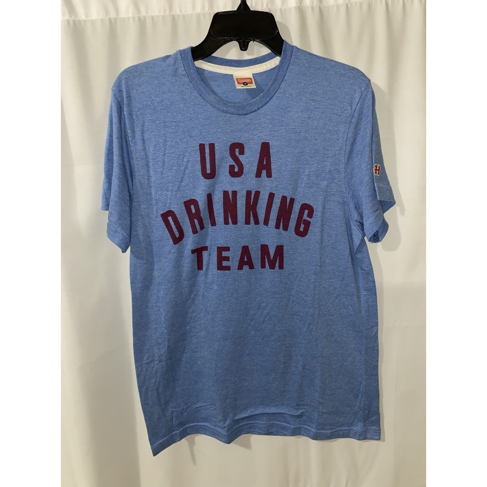 Homage USA‎ Drinking Team T Shirt Medium
